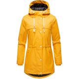 NAVAHOO Tussenmantel 'Rainy Forest'  geel / oranje / wit