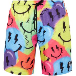 Philipp Plein - Swim Trunks Smile - Badkleding - Veelkleurig - Nylon