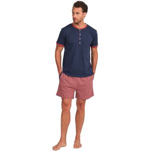 JJBFH5501 Korte mouwen pyjama voor heren