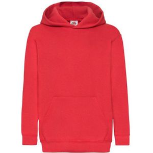 Fruit of the Loom - Kinder Hoodie - Eenvoudig - 280gsm - Met Kangoeroezak
