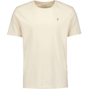 No Excess T-shirt korte mouw ronde hals basic cream