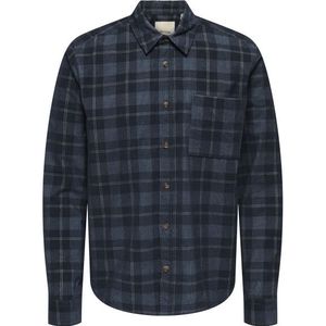 Only & Sons onswilliam cord ls shirt 22035776 flint