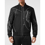 Plein Sport - Nylon Bomber Tiger Court Edition - Jack - Zwart