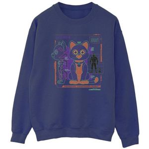 Li-cense Disney dames lightyear sox technisch sweatshirt