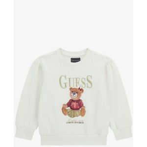 Guess - Meisjes Sweater - Creme - Katoen