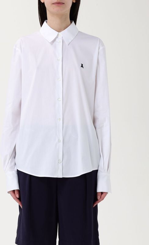 Langarm Katoenen Poplin Shirt