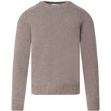 Gran SaKorte mouwo Trui ronde haLange mouw Beige