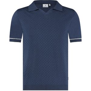 Blue Industry Gebreide polo v-hals