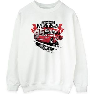 Li-cense Disney dames cars lightning mcqueen collage sweatshirt