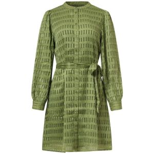 Smashed Lemon Dameskorte jurk met structuur |