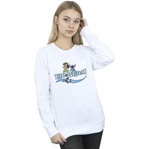 Li-cense Disney dames lilo en stitch tekens sweatshirt