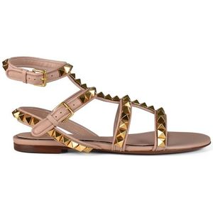 Valentino Garavani - Rockstud - Sandalen - Roze - Hakhoogte 5 mm