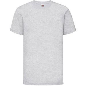 Fruit of the Loom - Heather T-shirt - Kinderen - 97% Katoen - Korte Mouwen