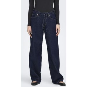ONLY - ONLGIANNA - Jeans - Donkerblauw - Regular Fit - Mid Waist