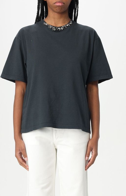 Crystalversierde Ontspannen T-shirt