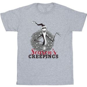 Li-cense Disney heren the nightmare before christmas seasons creepings krans t-shirt