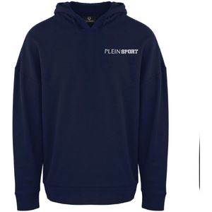 Plein Sport - FIPSC1315 - Hoodie - Marineblauw - Slim Fit