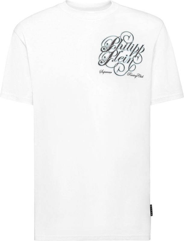 Philipp Plein - Club The Course Stones - T-shirt - Wit - Katoen