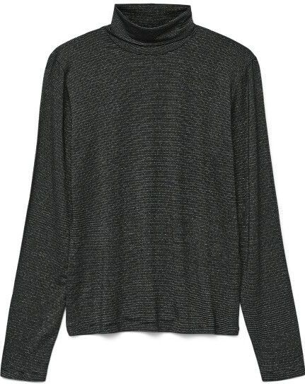 Vmlava - T-shirt - Hoge Hals - Lange Mouwen - Loose Fit