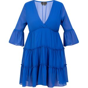 faina mini-jurk met ruches