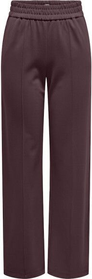 Only - Onlpoptrash-suki life mw pant - Bordeaux - Lange Damesbroek