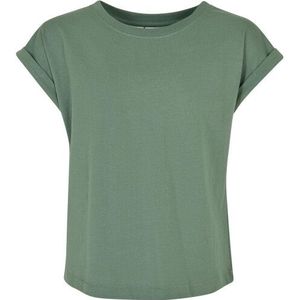 Urban Classics Meisjes biologisch verlengd schouder t-shirt