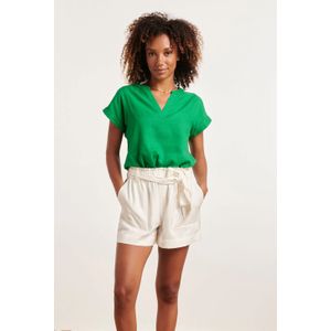 Smashed Lemon 24347 groene ademende zomer top