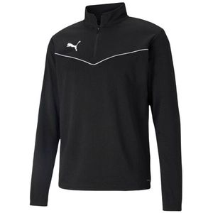 Puma - Team Rise - Sweatshirt - Polyester - Met Lange Mouwen - Kwart Rits