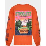 Stieglitz - Xavi Skate - Longsleeve - Oranje - Oversized Fit