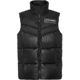 Plein Sport - Down Vest - Zwart - Nylon - Donsisolatie