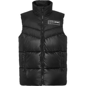 Plein Sport - Down Vest - Zwart - Heren - Nylon