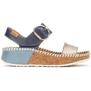 Pikolinos - Marina - Sandaal - Blauw - Zacht Materiaal