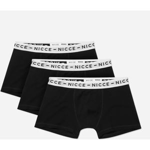 Nicce - Trailstar - Boxershorts - Zwart/Wit - 3-Pack