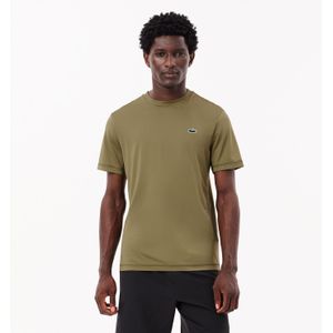 Lacoste - TH5207 - T-shirt - Khaki - Slim Fit Stretch Jersey