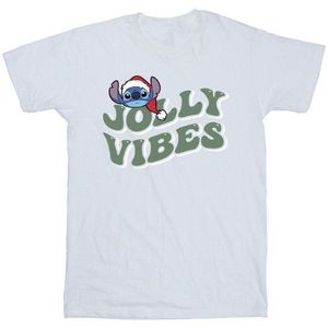 Li-cense Disney heren lilo & stitch jolly chilling vibes t-shirt