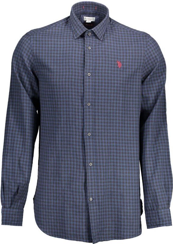 Langarm Gingham Check Shirt