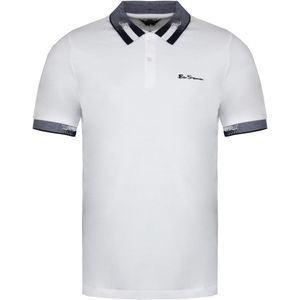 Ben Sherman - Kraag Rente - Poloshirt - Wit