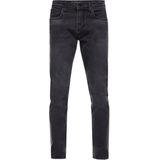 Rusty Neal - MELVIN - Slim Fit Jeans - Antracietkleurig - Katoen-Stretch
