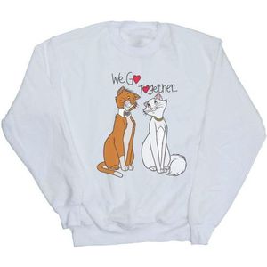 Li-cense - The Aristocats - Sweatshirt - Multicolor - 50% Katoen, 50% Polyester, Gedrukt, Crew Neck