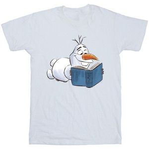 Li-cense Disney heren frozen olaf lezen t-shirt