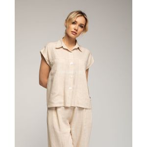 Blouse - Met Knoopsluiting en Borstzakken