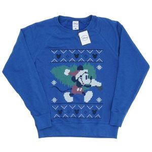 Li-cense Disney dames mickey mouse kerstboom sweatshirt