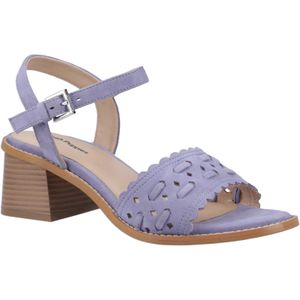 Hush Puppies - Lacie - Sandalen - Blauw - Suède