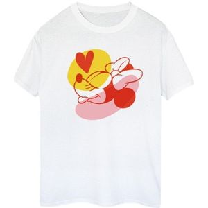 Li-cense Disney dames minnie mouse tong hart katoenen vriendje t-shirt