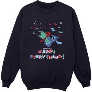 Li-cense Disney heren lilo and stitch vrolijk alles sweatshirt