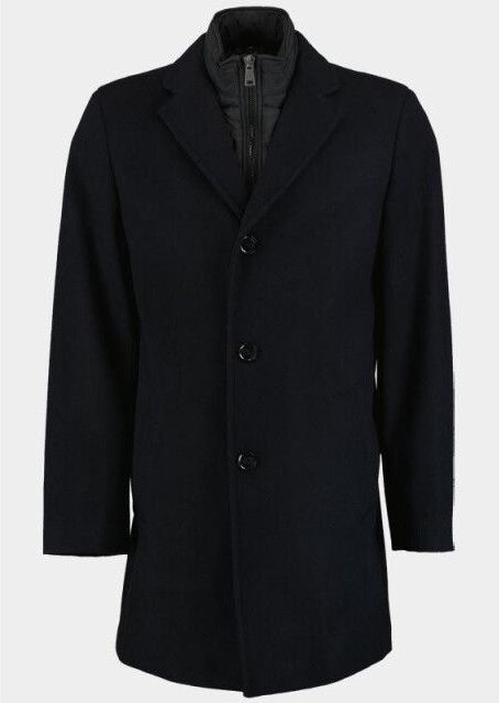 Commander Wollen jas wollmantel mit inlet 213013459/607