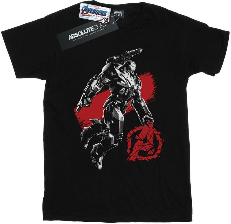 Li-cense Marvel jongens avengers endgame mono war machine t-shirt