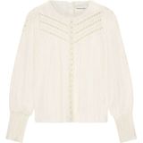 Fabienne Chapot - Blouseshirt - Natuurwit - Lange Mouw - Normale Pasvorm