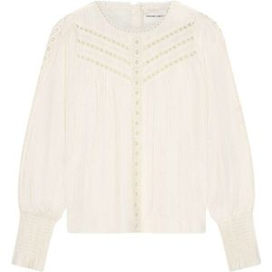 Fabienne Chapot - Blouseshirt - Natuurwit - Lange Mouw - Normale Pasvorm
