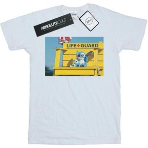 Li-cense Disney heren lilo en stitch life guard t-shirt